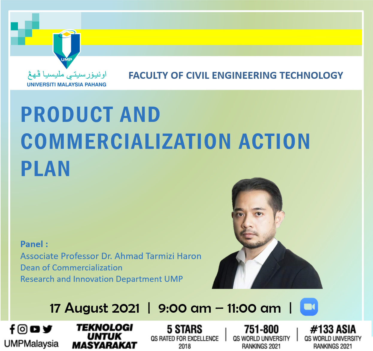 Product and Commercialization Action Plan Workshop - 17 August 2021