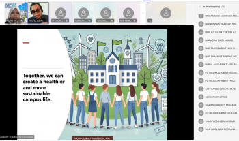 Webinar Ergonomik “Ergonomic Habits for A Healthier Campus Life: For Students And Staff” anjuran Jawatankuasa Keselamatan &amp; Kesihatan Pekerjaan dan Unit Pengurusan Keselamatan &amp; Kesihatan Pekerjaan (OSHMO) UMPSA pada 11 Disember 2024