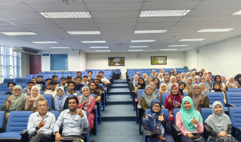 Taklimat Hari Suai Kenal (HSK) bagi Pelajar Baharu Program Sarjana Muda Semester II Sesi Akademik 2024/2025 Fakulti Teknologi Kejuruteraan Awam, UMPSA pada 11 Mac 2025 bertempat di Auditorium Perpustakaan UMPSA Kampus Gambang