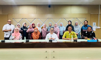 Mesyuarat Bersama Panel Penilai Luar, Prof. Ir. Dr. Mohd Haziman Wan Ibrahim, UTHM bagi Program Sarjana Muda Terknologi Kejuruteraan Awam (Bangunan) Dekan Kepujian, FTKA bertempat di Bilik Mesyuarat Senat Canseleri UMPSA Kampus Gambang pada 26 Mei 2025