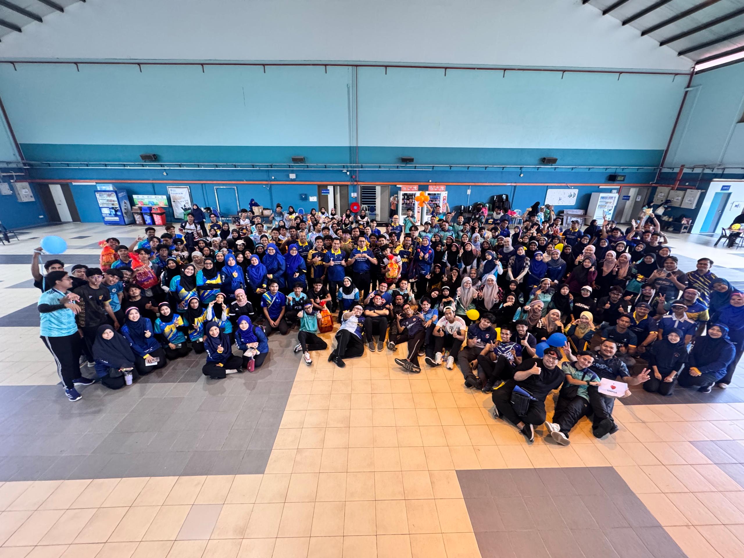 Program Permainan dan Sukaneka Bersama Pelajar Fakulti Teknologi Kejuruteraan Awam, Universiti Malaysia Pahang Al-Sultan Abdullah anjuran Kelab SCET &amp; FTKA yang telah diadakan pada 24 Mei 2025 bertempat di Blok W, UMPSA Kampus Gambang