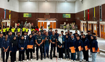 Program SULAM bagi Kursus Building Engineering Technology 2 (BVC1234), Program Sarjana Muda Teknologi Pembinaan Bangunan Dengan Kepujian di Fakulti Teknologi Kejuruteraan Awam, UMPSA bertempat di SMK Teknik Kuantan pada 25 Mei 2025