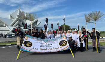 Perarakan PTj/Pusat Sempena Majlis Sambutan Maulidur Rasul 1447H/2025M Peringkat Universiti Malaysia Pahang Al-Sultan Abdullah bertempat di UMPSA Kampus Pekan pada 9 September 2025. Terima kasih team Fakulti Teknologi Kejuruteraan Awam UMPSA!
