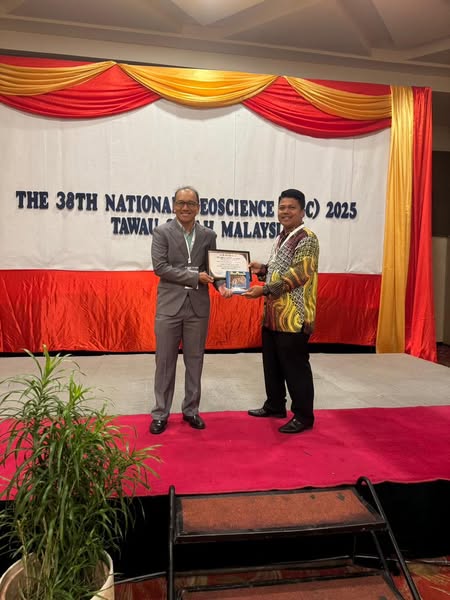 Assoc. Prof. Dr. Fakhrurrazi Ishak, a distinguished lecturer from FTKA, UMPSA, has been invited as a speaker at the prestigious National Geoscience Conference (NGC) 2025 - Title: “Geotechnology: Assessment for Sustainability of Tropical Residual Soil”