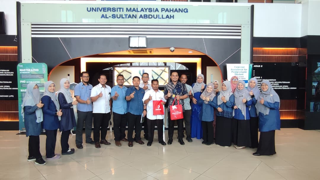 Lawatan Penanda Aras Politeknik Kota Bharu (PKB) Kelantan ke Fakulti Teknologi Kejuruteraan Awam UMPSA pada 9 Oktober 2025. Delegasi juga turut berkunjung ke makmal FTKA untuk melihat pendekatan pembelajaran yang digunakan oleh pelajar FTKA UMPSA
