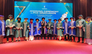 Setinggi-tinggi tahniah diucapkan kepada semua graduan program Doktor Falsafah Fakulti Teknologi Kejuruteraan Awam, UMPSA serta para penyelia yang telah diraikan dalam Majlis Hooding Ceremony pada 7 November 2025 bertempat di Swiss-Belhotel, Kuantan