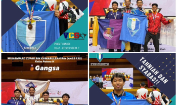 Tahniah dan syabas kepada 2 atlet silat Fakulti Teknologi Kejuruteraan Awam, UMPSA atas kejayaan cemerlang dalam kejohanan Varsity Combat Championship 2025 (Silat) pada 12 – 16 November 2025 bertempat di Dewan Kompleks Kejiranan Presint 11, Putrajaya 