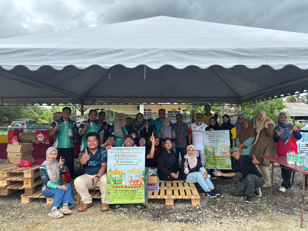Program Free Market anjuran KRT Taman Mutiara Perdana dan Pertubuhan Komuniti Mutiara Kuantan dengan sokongan dari pihak Fakulti Teknologi Kejuruteraan Awam, UMPSA, Jabatan Perpaduan Negara dan Integrasi Nasional Negeri Pahang pada 7 Disember 2025