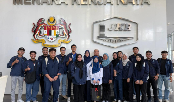 Program Lawatan Sambil Belajar ke Menara Kerja Raya (JKR) dan The Exchange TRX, Kuala Lumpur bagi pelajar Sarjana Muda Teknologi Kejuruteraan Awam (Bangunan) Sem I Sesi Akademik 2025/2026 (kursus elektif BCB3843 & kursus BCA3943) pada 23 Disember 2025