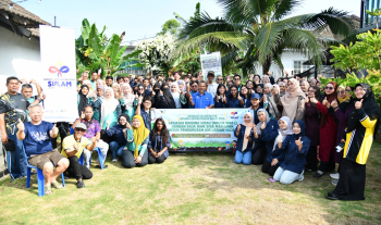 Program SULAM “Aplikasi Dinding Hijau (Green Wall) dengan Baja dari Sisa Makanan untuk Pengurusan Air Larian Hujan” program Diploma Kejuruteraan Awam, FTKA UMPSA bertempat di Perkampungan Sg. Karang Darat, Taman Mutiara Perdana Balok pada 11 Januari 2026