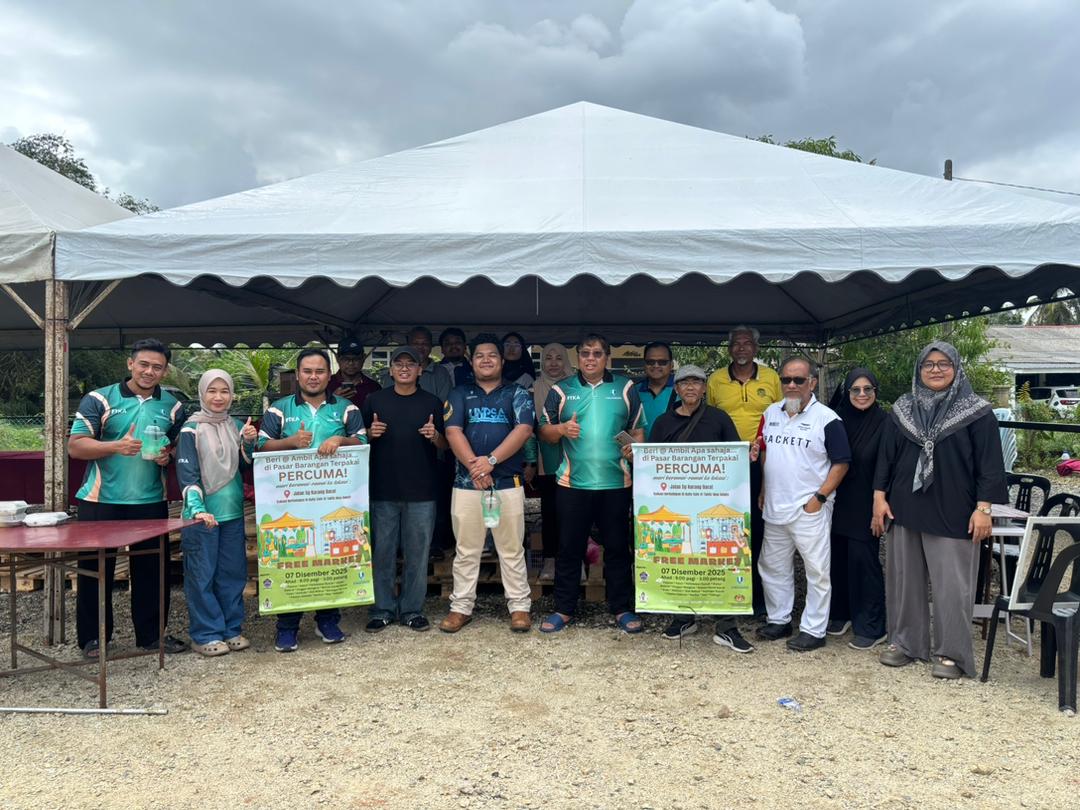 Program CSR 2.0 - Free Market telah berjaya dilaksanakan oleh Fakulti Teknologi Kejuruteraan Awam, UMPSA dengan sambutan yang amat menggalakkan pada 15 Februari 2026 bertempat di tapak jalan Sg. Karang Darat, Kuantan pada 15 Februari 2026