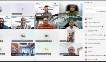 The Faculty of Civil Engineering Technology, UMPSA in collaboration with PMT Solutions Consult Sdn. Bhd., successfully organised an online short course titled “Railway System Assurance and Safety Compliance for Practitioners” on 1 April 2026
