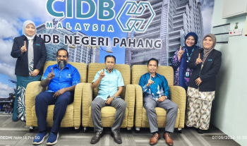 Lawatan Strategik FTKA ke CIDB Pahang yang diketuai oleh Timbalan Dekan (Penyelidikan &amp; Pengajian Siswazah), Ir. Ts. Dr. Youventharan Duraisamy bagi meneroka ruang kolaborasi yang lebih luas demi manfaat pelajar dan industri pembinaan pada 7 Mei 2026