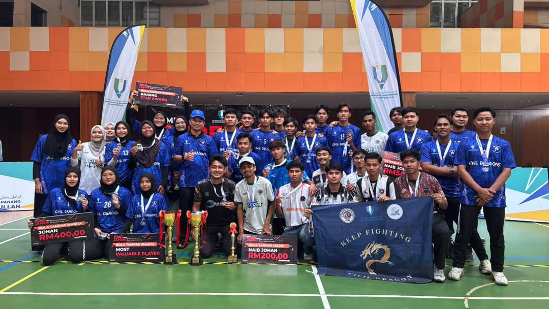 Syabas dan tahniah diucapkan kepada semua atlet pelajar FTKA atas komitmen dan kemenangan yang dirangkul dalam UMPSA Super League 2026 pada 16 Mei 2026. Bola Sepak dan Bola Tampar (Wanita) - Johan, Bola Tampar (Lelaki) dan Petanque (Single) - Naib Johan