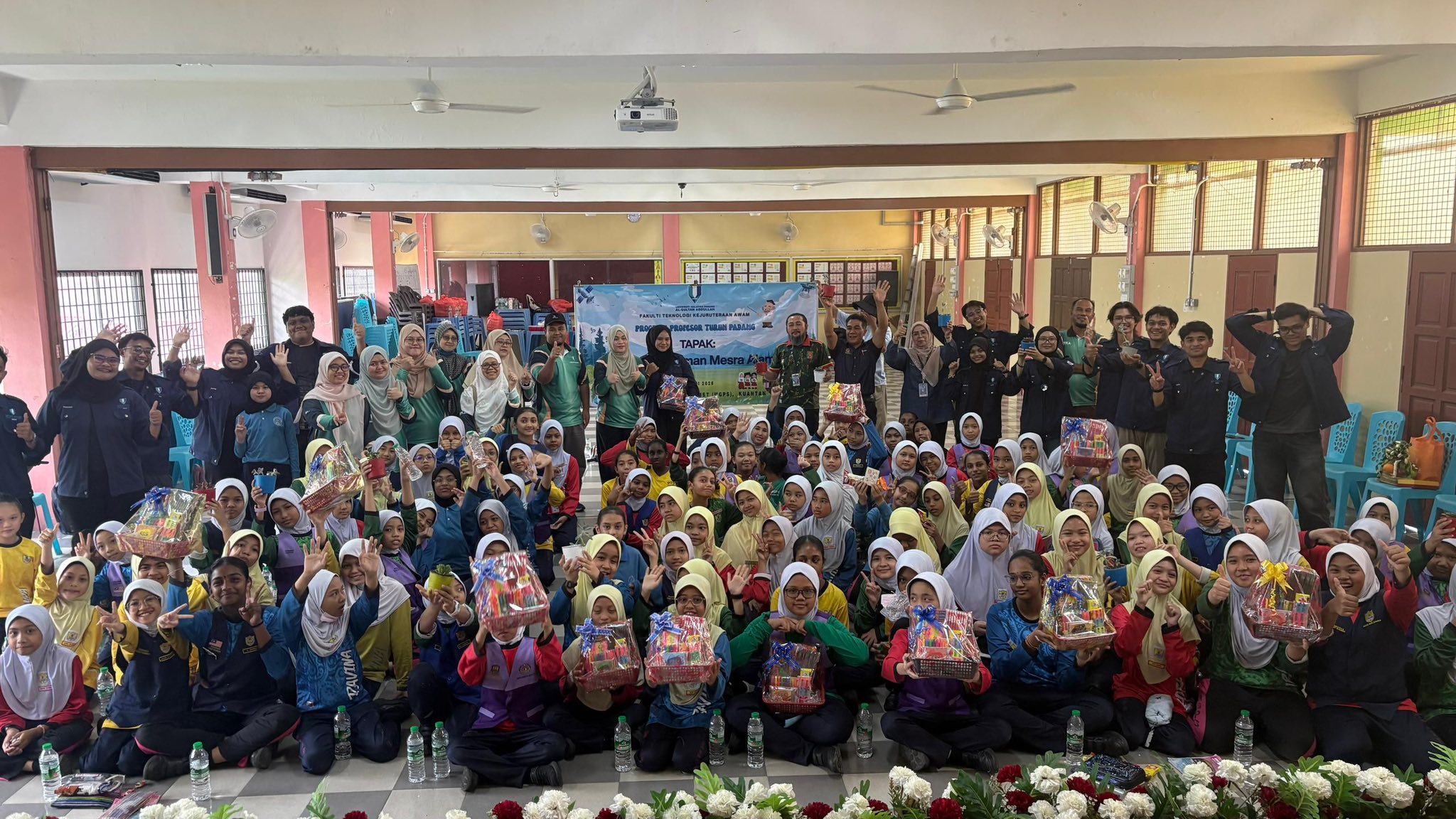 Program Komuniti Khidmat Masyarakat, Professor Turun Padang (PTP) - Tapak Acuan Tanaman Mesra Alam telah berjaya dilaksanakan dengan penuh ceria di Sekolah Kebangsaan Perempuan Methodist (MGPS), Kuantan pada 20 Mei 2026