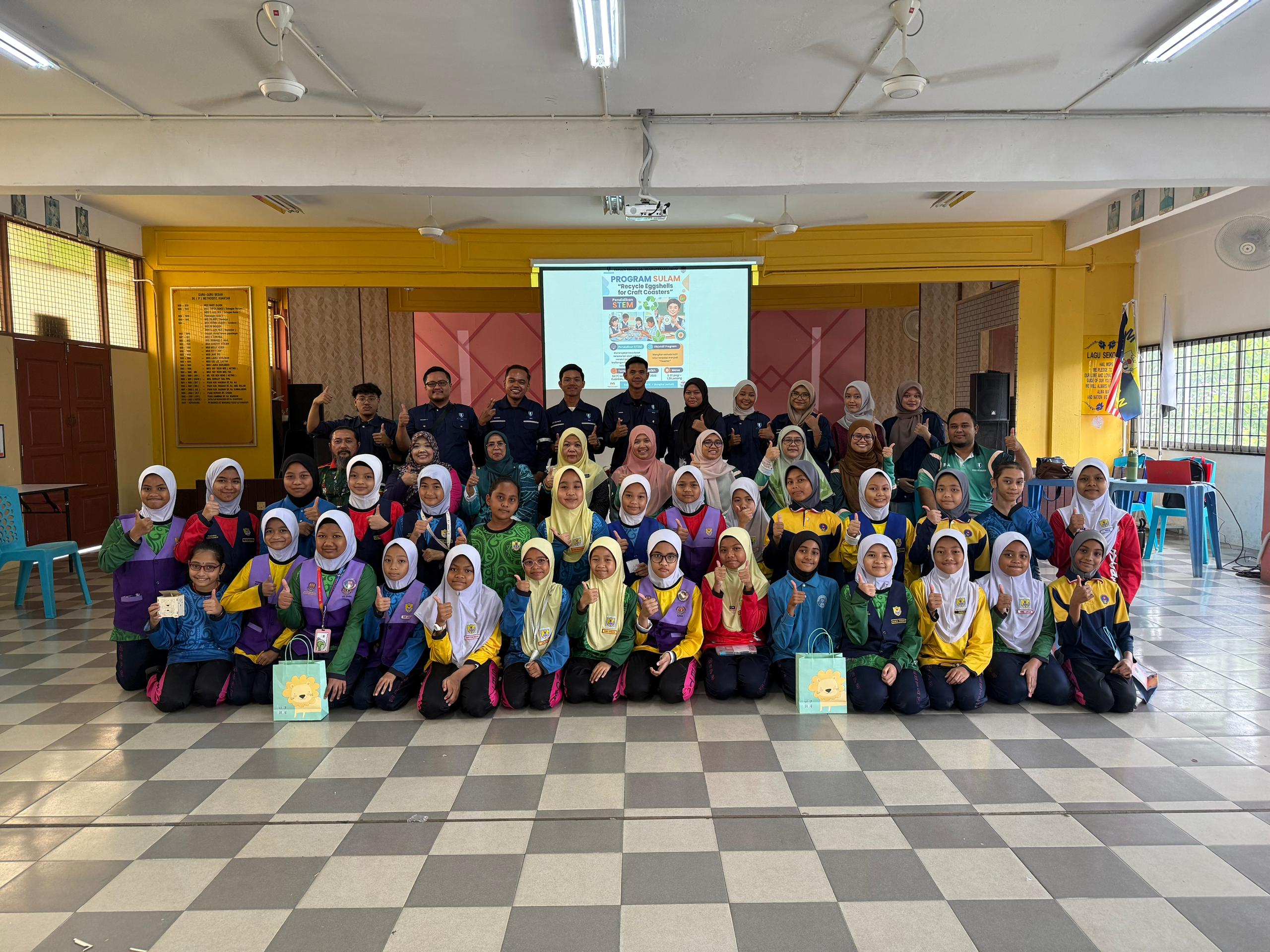 FTKA, UMPSA telah berjaya melaksanakan Program SULAM di bawah kursus BTV3233 - Solid &amp; Scheduled Waste Managament bertempat di SK Perempuan Methodist Kuantan pada 24 Jun 2026 yang secara dasarnya membudayakan Pendidikan STEM berteraskan kelestarian hijau