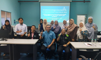 Program Upskilling &amp; Pemantapan Kompetensi Pensyarah bagi Modul Environmental Pollution Laboratory kepada pensyarah &amp; staf teknikal Politeknik Sultan Idris Shah (PSIS) pada 15 -16 Jun 2026 bertempat Bilik Latihan Makmal FTKA, UMPSA Kampus Gambang