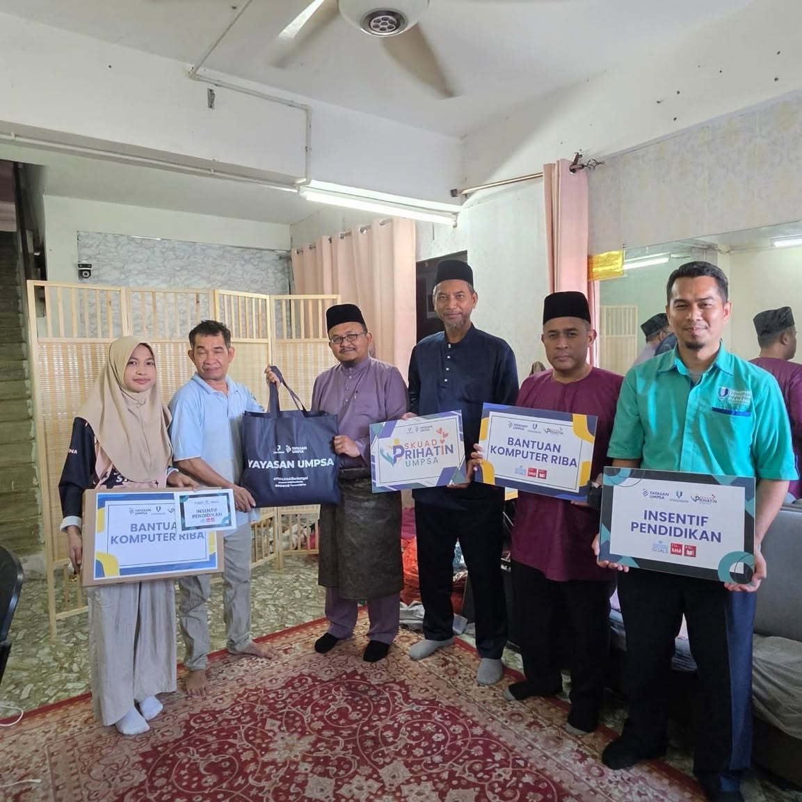 Ziarah Prihatin Pelajar Baharu Diploma Semester I Sesi Akademik 2026/2027 bagi membantu bakal mahasiswa yang memerlukan sokongan menjelang kemasukan ke UMPSA menerusi Jabatan Hal Ehwal Pelajar dan Alumni (JHEPA) pada 19 Jun 2026