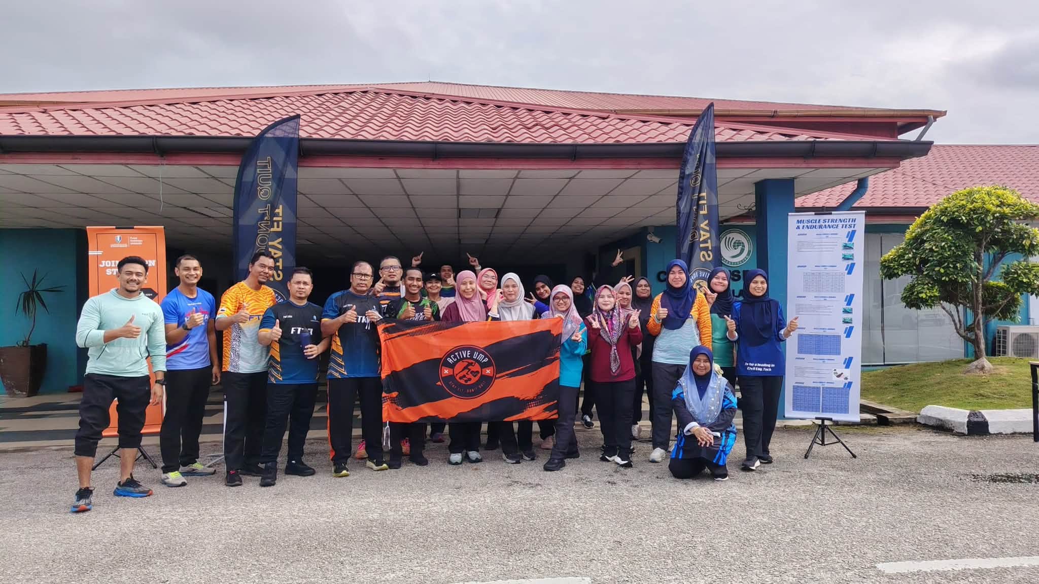 Fakulti Teknologi Kejuruteraan Awam dengan kerjasama Pusat Kesihatan UMPSA telah menjayakan program MY BFF 2.0 sebagai sebahagian daripada inisiatif transformasi kesihatan dengan memberi tumpuan aktiviti kecergasan yang interaktif pada 15 Julai 2026 