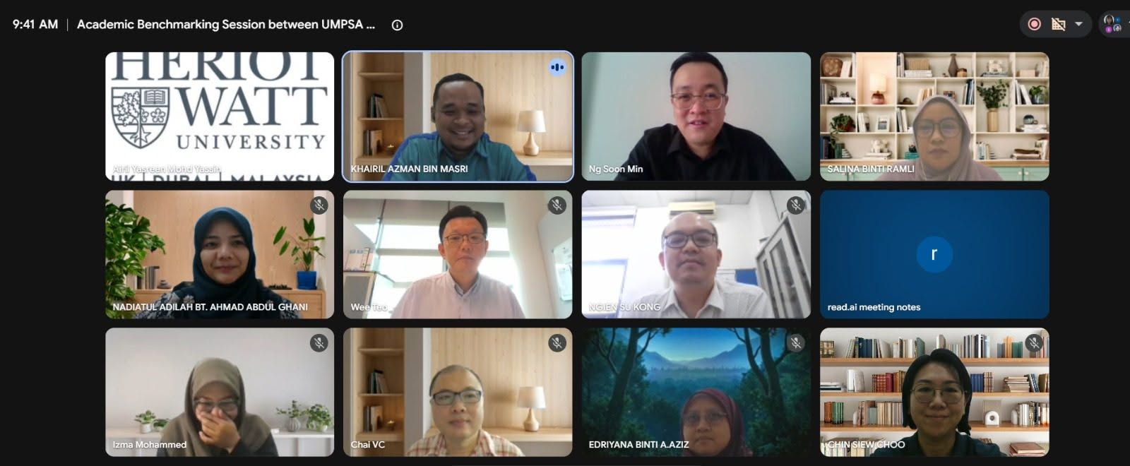 FTKA, UMPSA telah mengadakan Desktop Benchmarking bagi Program Sarjana Muda Kejuruteraan Awam bersama Heriot-Watt University Malaysia pada 19 Ogos 2026 bagi perkongsian amalan terbaik bagi memperkukuh kualiti dan relevansi program akademik