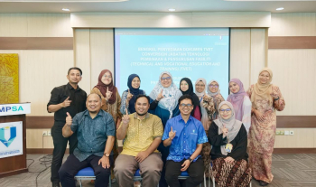 FTKA, UMPSA telah menganjurkan Bengkel Strategik Penyediaan Dokumen TVET Conversion Jabatan Teknologi FTKA sebagai salah satu usaha memperkukuh pelaksanaan program akademik berteraskan TVET pada 20 - 21 Ogos 2026 bertempat di Dewan Bankuet UMPSA Gambang