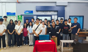 Fakulti Teknologi Kejuruteraan Awam, UMPSA berbesar hati menyambut ketibaan seramai 19 orang pelajar daripada Liuzhou Railway Vocational &amp; Technical College (LRVTC), China ke Makmal FTKA,UMPSA, Kampus Paya Besar pada 11 September 2026