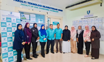 Fakulti Teknologi Kejuruteraan Awam, UMPSA telah melaksanakan Audit Dalaman EKSA Siri II pada 30 September 2026 bertempat di sekitar ruang pejabat pentadbiran, bangunan Canseleri Zon FTKA serta semua makmal FTKA
