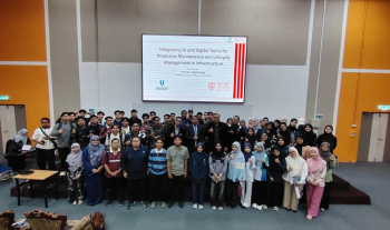 FTKA, UMPSA successfully hosted an inspiring sharing session with our Distinguished Visiting Professor, Prof. Dr. Rajesh Goyal (Dean of the School of Civil Engineering Technology, JECRC University, India on 13 October 2026 at UMPSA Paya Besar Campus 